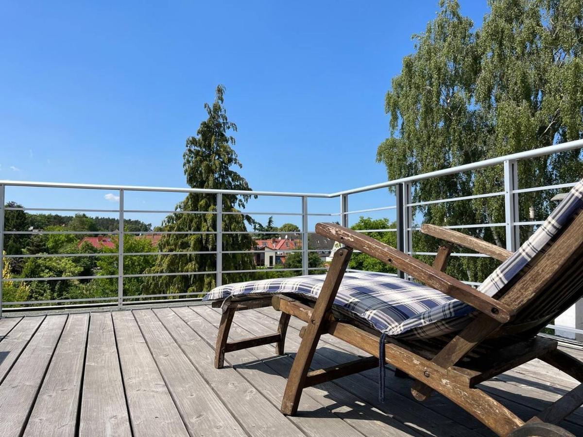 شقة Weitblick-Loft Mit Terrasse روستوك المظهر الخارجي الصورة