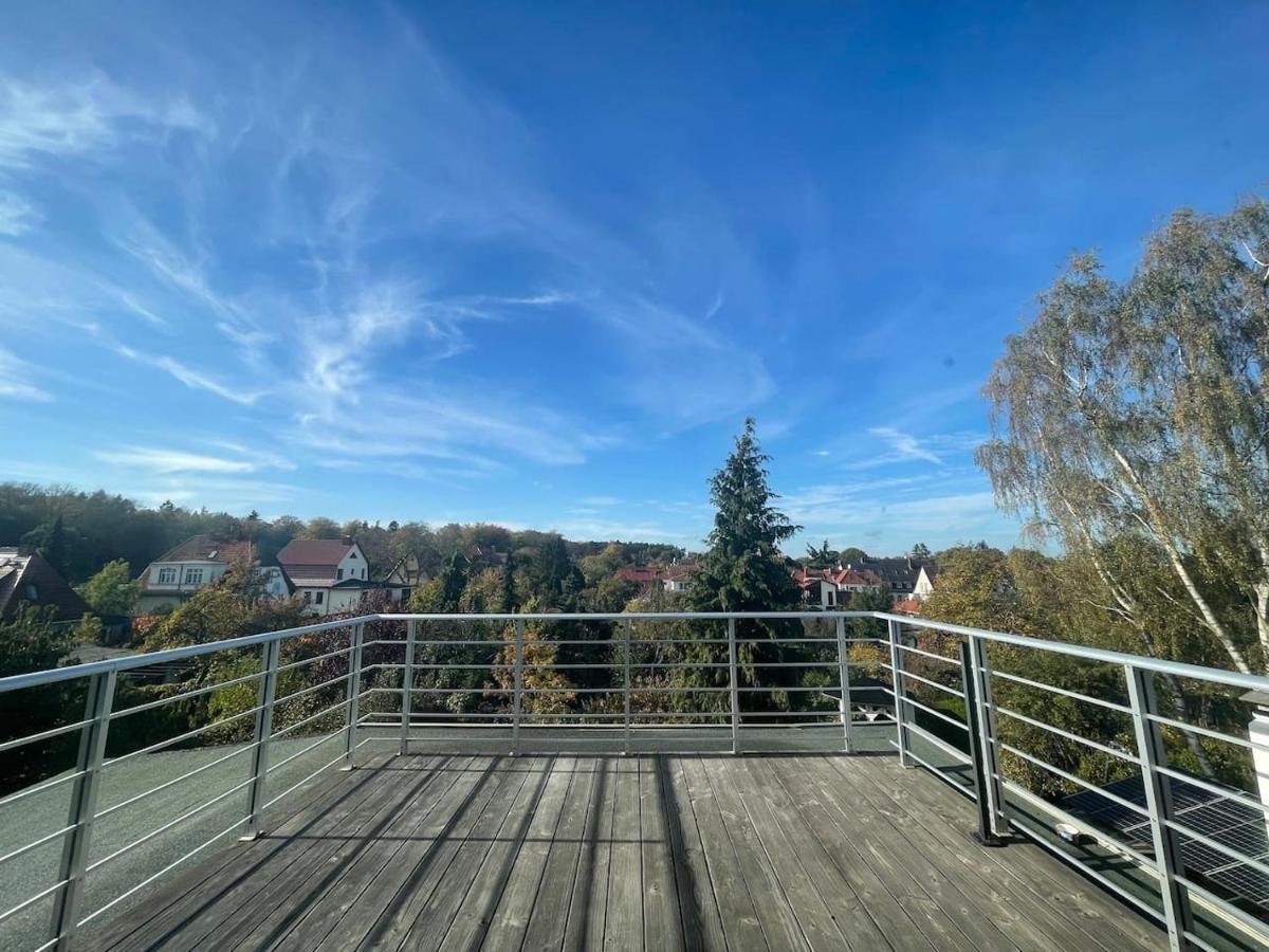 شقة Weitblick-Loft Mit Terrasse روستوك المظهر الخارجي الصورة